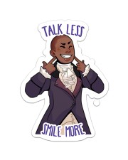 Talk Less Sticker - Single (Vertical) front