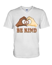 Be Kind V-Neck T-Shirt tile