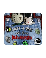 Just A Girl Who Loves Frankenstein Tote Mousepad tile