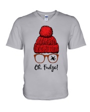 Oh Fudge V-Neck T-Shirt thumbnail
