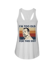 I'm Too Old Ladies Flowy Tank tile