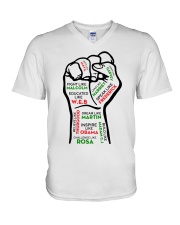 Black Hand V-Neck T-Shirt tile