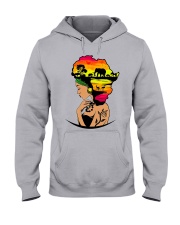 Black Girl Hooded Sweatshirt tile