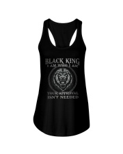 Black King Ladies Flowy Tank tile
