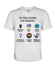 In This House V-Neck T-Shirt tile