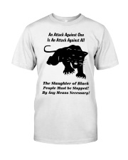 The Slaughter Of Black Classic T-Shirt front