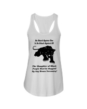 The Slaughter Of Black Ladies Flowy Tank tile