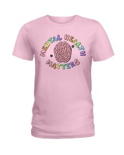 Mental Health Matters 3 Ladies T-Shirt tile