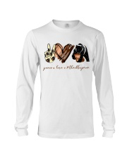 Peace Love Black Boy Mom Long Sleeve Tee tile