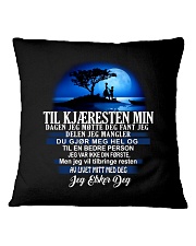 til kjaeresten min dagen jeg motte Square Pillowcase thumbnail