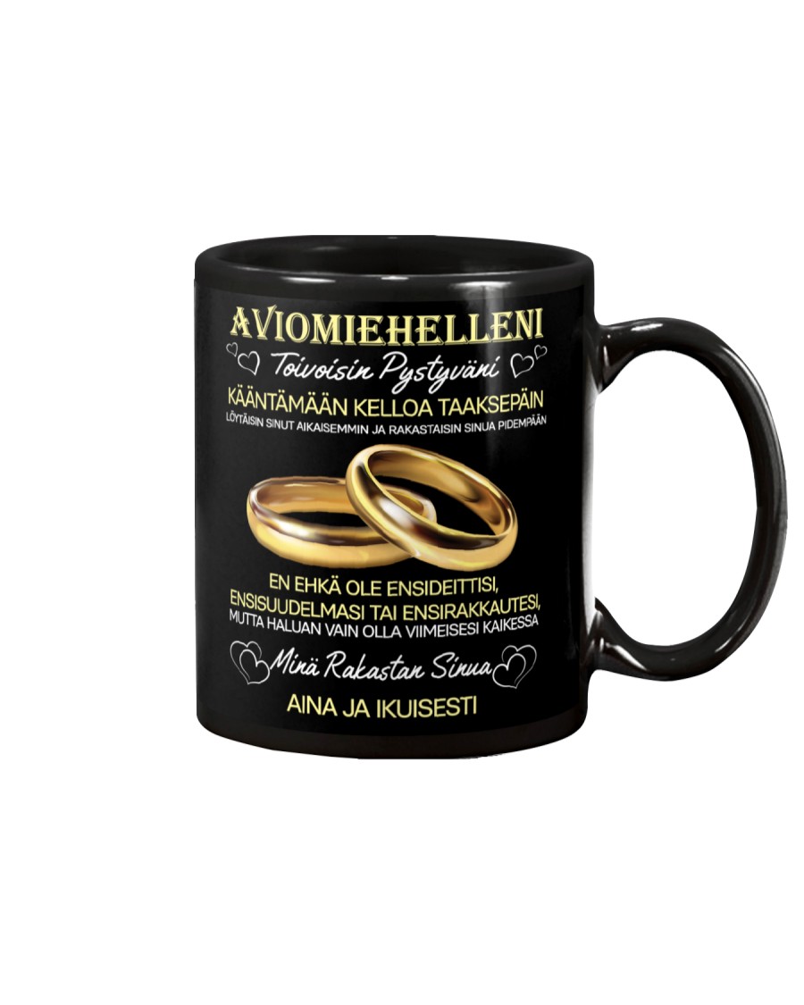 aviomiehelleni toivoisin pystyvani Mug