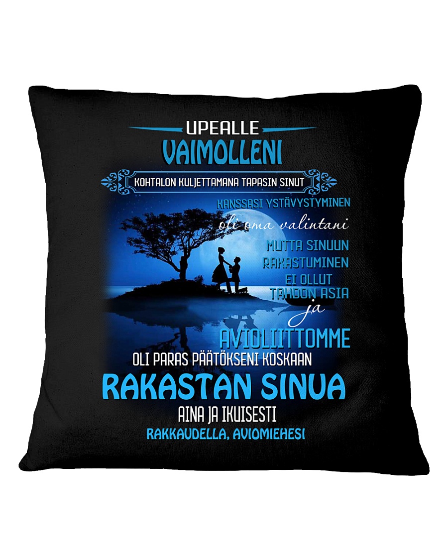 upealle vaimolleni Square Pillowcase