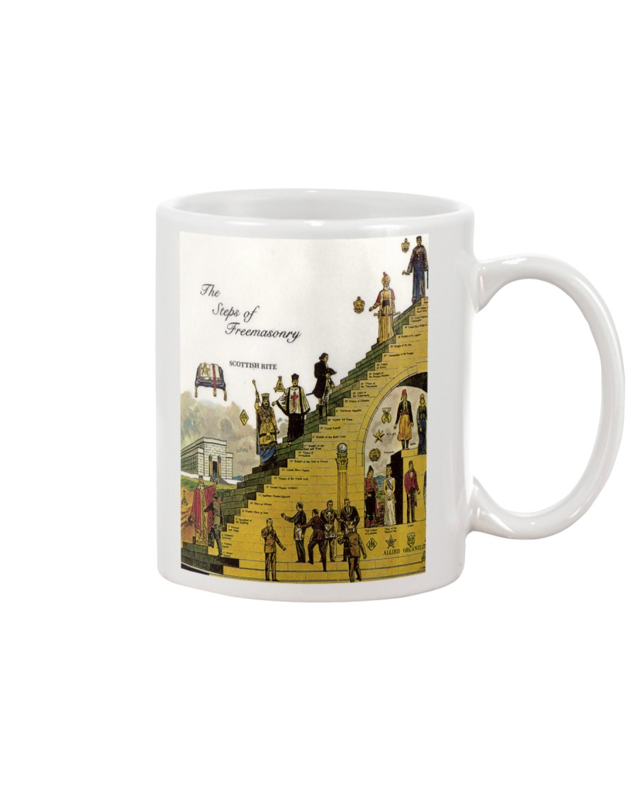 The Steps Of Freemasonry Mug