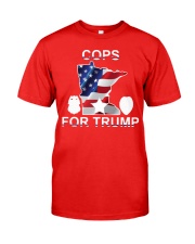 Cops For Trump Shirt Classic T-Shirt front