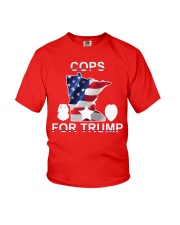 Cops For Trump Shirt Youth T-Shirt thumbnail