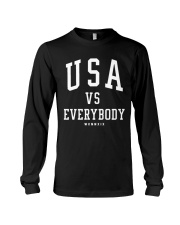 usa vs everybody shirt Long Sleeve Tee thumbnail