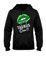 Taurus Queen Lips Chain Zodiac St Patricks Day Hooded Sweatshirt tile
