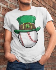 Baseball St Patricks Day Classic T-Shirt apparel-classic-tshirt-lifestyle-26