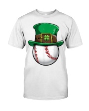 Baseball St Patricks Day Premium Fit Mens Tee tile