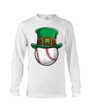 Baseball St Patricks Day Long Sleeve Tee tile