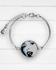 AP XXIII Metallic Circle Bracelet aos-bracelet-metal-front-lifestyle-2