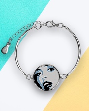 AP XXIII Metallic Circle Bracelet aos-bracelet-metal-front-lifestyle-5
