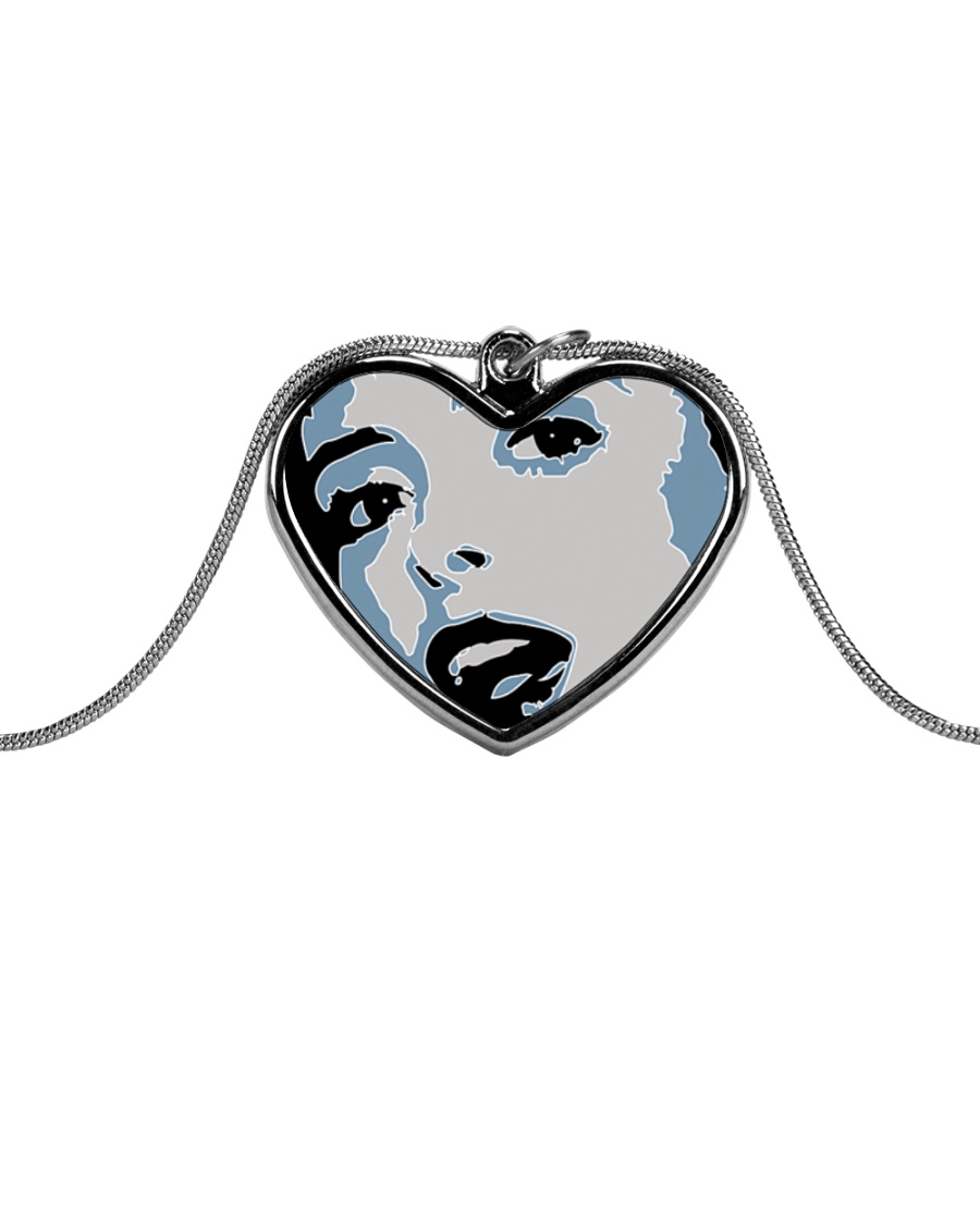 AP XXIII Metallic Heart Necklace