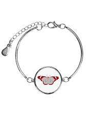 Frail Butterfly Metallic Circle Bracelet thumbnail