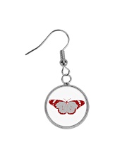 Frail Butterfly Circle Earrings thumbnail
