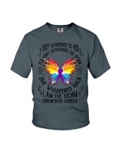 I am the Storm - Fibromyalgia Warrior Youth T-Shirt thumbnail