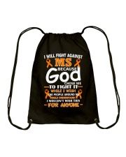 I will fight against MS Drawstring Bag thumbnail