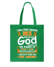I will fight against MS Tote Bag thumbnail