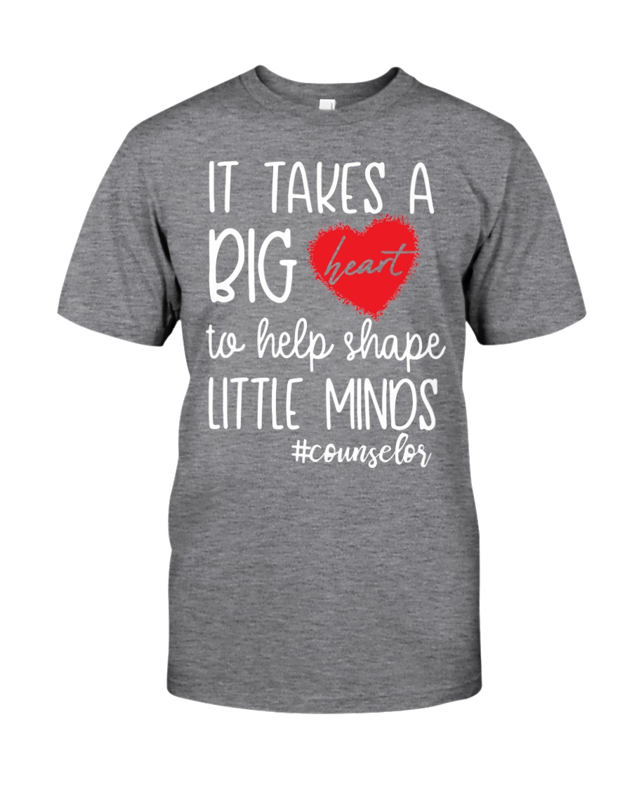 It takes a big Heart to help shape little minds Classic T-Shirt