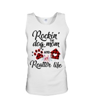 Rockin the dog mom and realtor life Unisex Tank thumbnail
