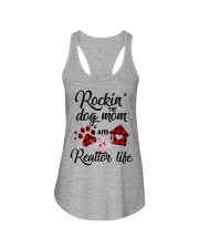 Rockin the dog mom and realtor life Ladies Flowy Tank thumbnail