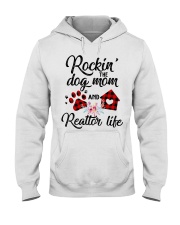 Rockin the dog mom and realtor life Hooded Sweatshirt thumbnail