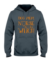 Dog Mom Nurse Witch Hooded Sweatshirt thumbnail