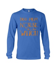 Dog Mom Nurse Witch Long Sleeve Tee thumbnail