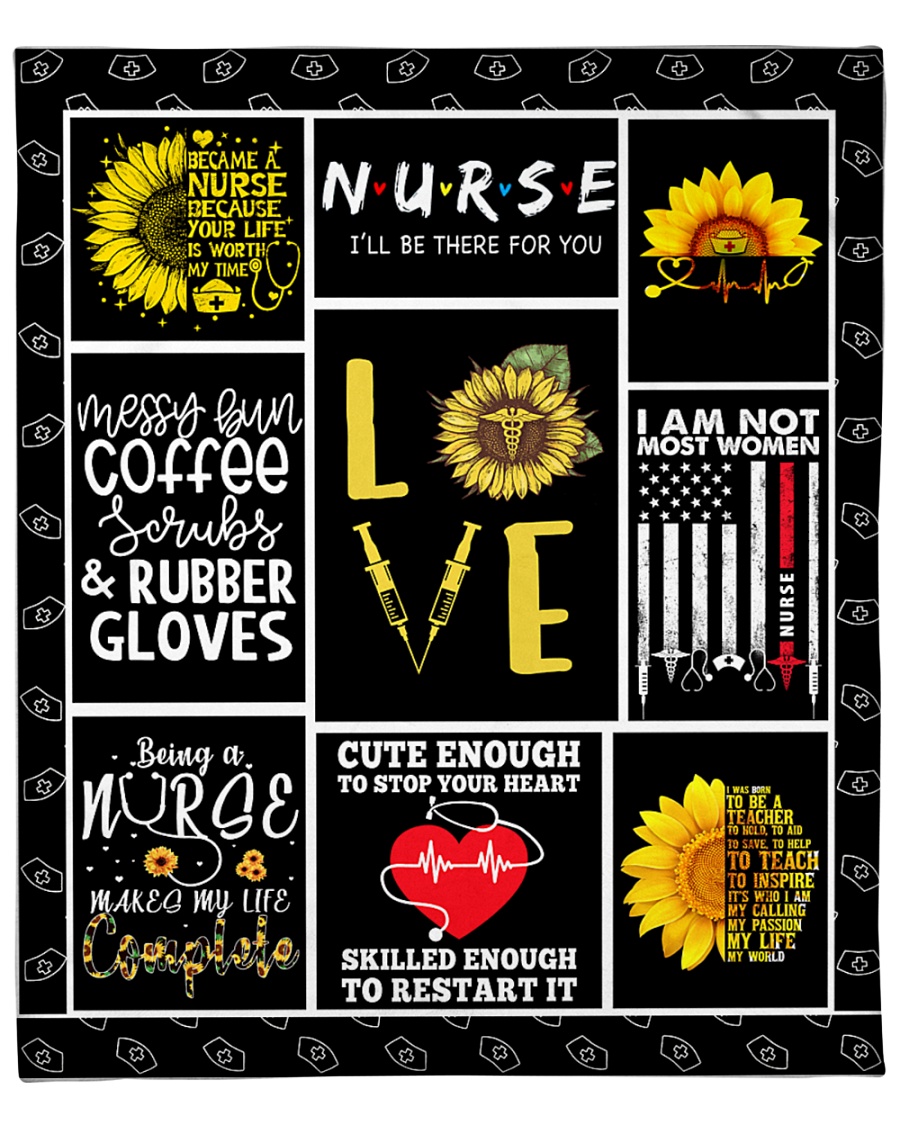 Love Nurse Fleece Blanket - 50" x 60"