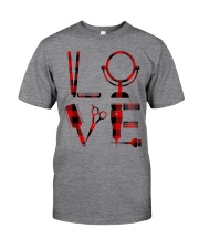 love hairstylist Classic T-Shirt front