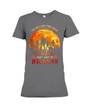 Multiple Sclerosis Halloween Premium Fit Ladies Tee thumbnail