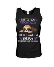 I suffer from Fibromyalgia Unisex Tank thumbnail