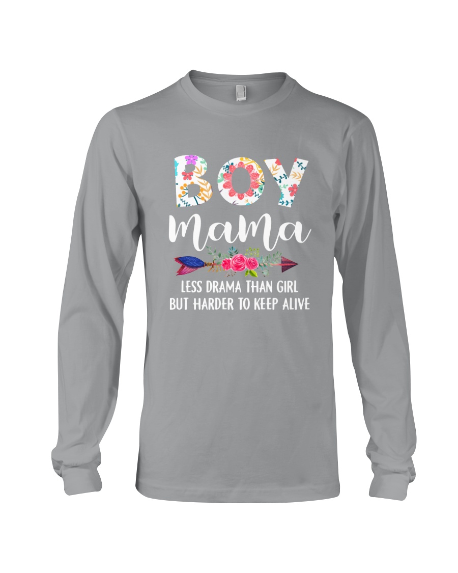 Boy Mama Long Sleeve Tee