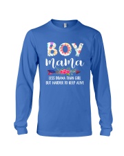 Boy Mama Long Sleeve Tee front
