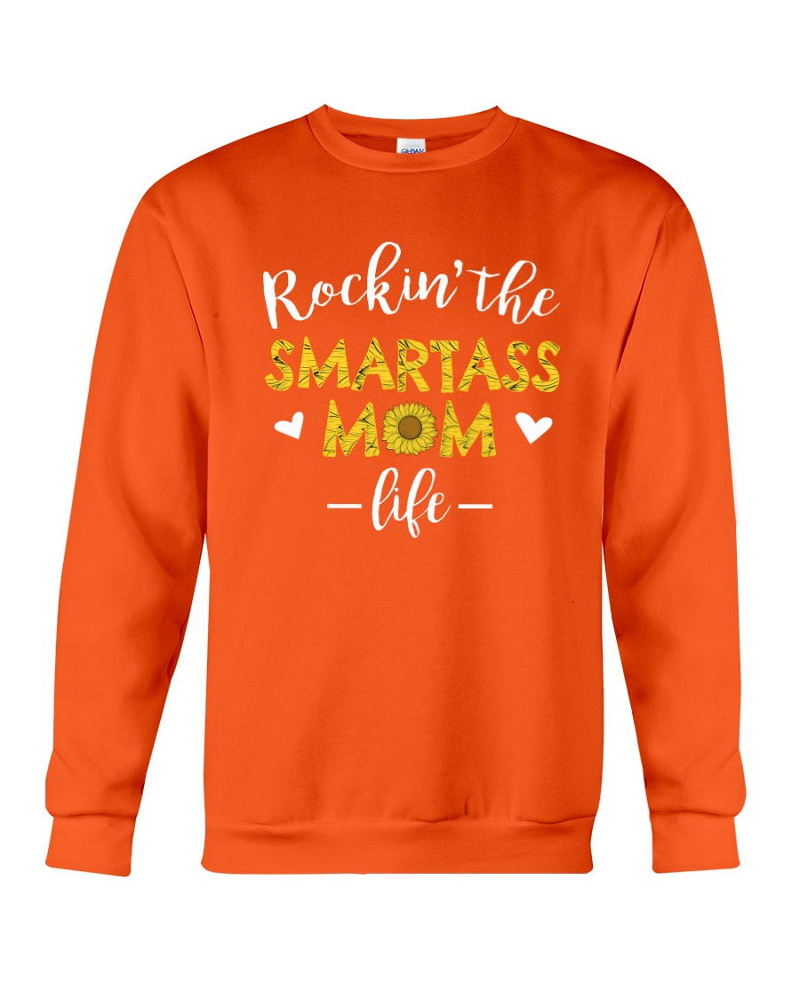 Smartass Mom Crewneck Sweatshirt