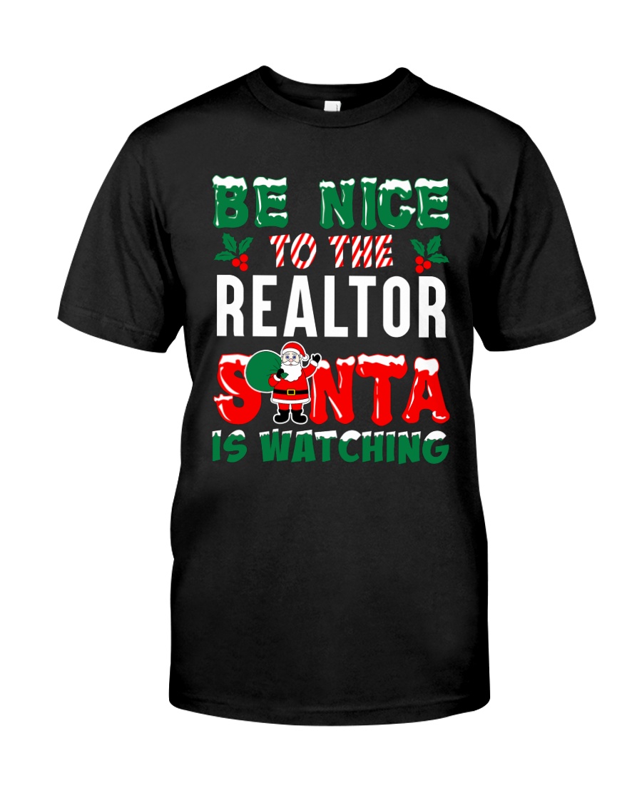 Be nice - Santa is watching Classic T-Shirt