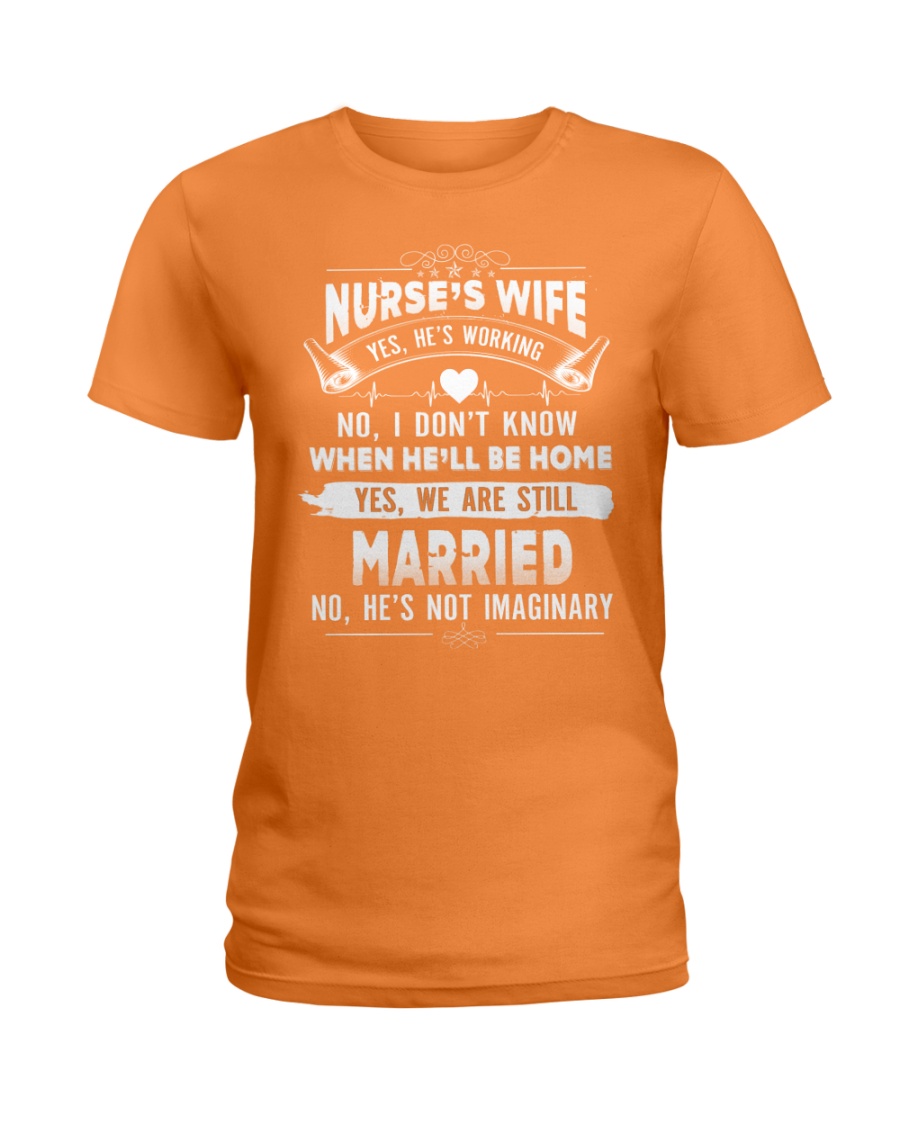 Nurse's Wife Ladies T-Shirt