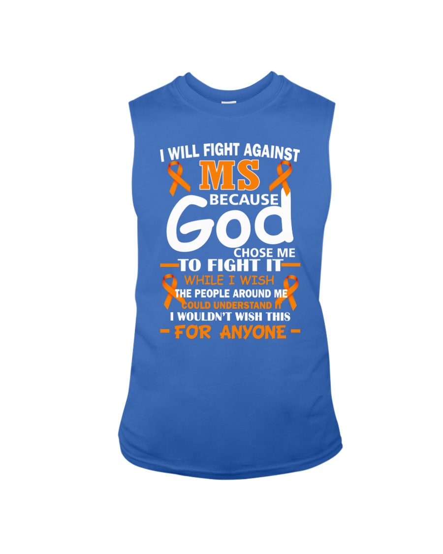 I will fight against MS Sleeveless Tee