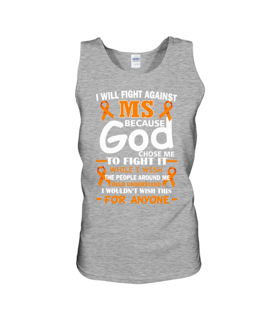 I will fight against MS Unisex Tank