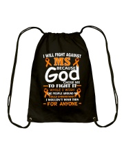 I will fight against MS Drawstring Bag thumbnail